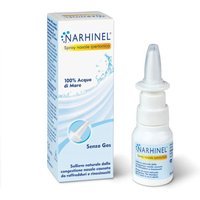 Narhinel Spray Nasale Ipertonico Lavaggio Nasale Decongestionante Naso, 20ml