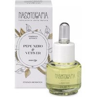 Nasoterapia Fragranze Botaniche Pepe Nero e Vetiver Essenza Aromatica, 15ml