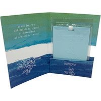 Nasoterapia Mare Sardo - Card Profumata Fiori di Sale e Mirto, 1 card