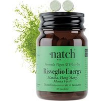 Natch Risveglio Energy Dentifricio in Tavolette, 85 Tavolette