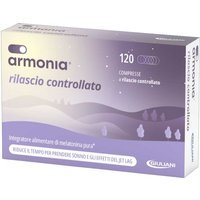 Nathura Armonia - Rilascio Controllato Integratore Melatonina 1mg, 120 Compresse