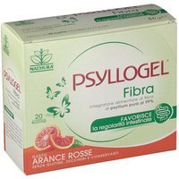 Nathura Psyllogel - Fibra Arance Rosse Integratore Alimentare, 20 Bustine