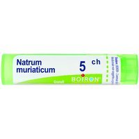 Natrum muriaticum Boiron 5CH Medicinale Omeopatico, 80granuli 4g