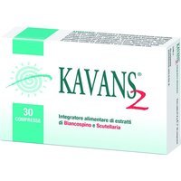 Natural Bradel Kavans 2 Integratore Alimentare, 30 Compresse