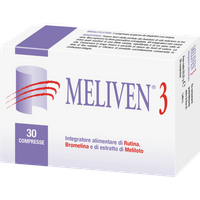 Natural Bradel Meliven 3 - Integratore Meliloto compresse, 30 compresse