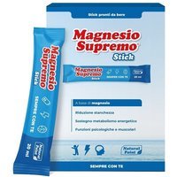 Natural Point Magnesio Supremo Integratore Alimentare, 20 Stick