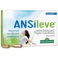 Naturando Ansileve Integratore Alimentare, 30 Capsule