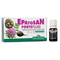 Naturando Epatosan - Forte Fluid Integratore Alimentare per il Fegato, 10 Flaconcini da 10ml