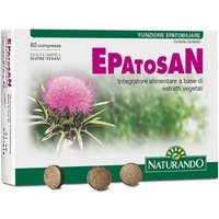 Naturando Epatosan Integratore Alimentare, 60 Compresse