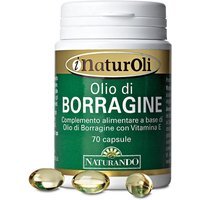 Naturando I Naturoli - Olio Di Borragine Integratore Alimentare, 70 Capsule