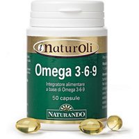 Naturando I Naturoli - Omega 3-6-9 Integratore Alimentare, 50 Capsule