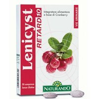 Naturando Lenicyst Retard 10 Integratore Vie Urinarie, 30 Compresse