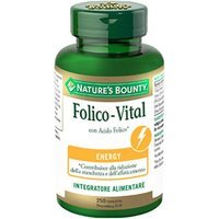 Nature's Bounty Folico Vital Integratore 250 Tavolette