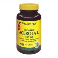 Natures Plus Acerola C 500 mg Integratore Alimentare 90 Tavolette