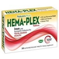 Natures Plus Hema Plex Ferro Organico 30 Tavolette