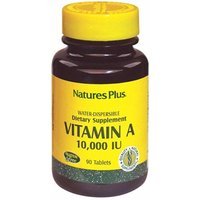 NaturesPlus Vitamina A Veg 10.000 UI Integratore di Vitamina A, 90 Tavolette