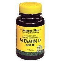 Natures Plus Vitamina D3 400 Idrosolubile 90 Tavolette