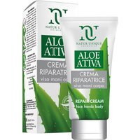 Natur Unique Aloe Attiva - Crema Riparatrice Viso Mani e Corpo, 150ml