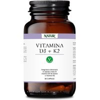 Natur Vitamina D3+k2 60 Capsule
