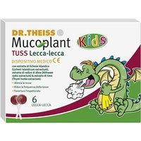 Naturwaren Dr. Theiss Mucoplant - Lecca Lecca Tuss Kids, 6 Pezzi