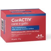 NBF Lanes Coractiv Mangime Complementare per Cani e Gatti, 50 perle