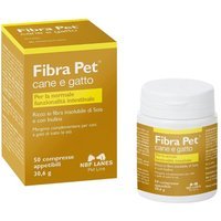 NBF Lanes Fibra Pet Mangime Complementare per Cani e Gatti, 50 Compresse