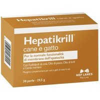 NBF Lanes Hepatikrill Mangime Complementare per Cani e Gatti, 30 Perle
