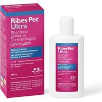 NBF Lanes Ribes Pet Ultra Shampoo Balsamo Dermatologico Cani e Gatti, 200ml