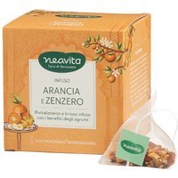 Neavita Arancia e Zenzero Infuso di Frutta Filtroscrigno, 15 Filtri Da 3,5 g