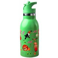 Neavita Bottiglia Termica Kids Acciaio Inox Colore Verde Capacità 350ml, 1 Pezzo