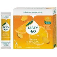 Neavita Tasty H20 Acqua Aromatica Limone e Zenzero Bustine Monodose, 12 Stick