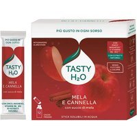 Neavita Tasty H20 Acqua Aromatica Mela e Cannella Bustine Monodose, 12 Stick