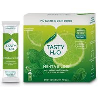 Neavita Tasty H2O - Integratore Idratazione Gusto Menta e Lime, 12 Stick