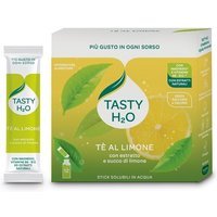 Neavita Tasty H2O - Integratore Idratazione Gusto Tè al Limone, 12 Stick