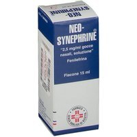 Neosynephrine 2,5 mg/ml Gocce Nasali Decongestionante, 15ml