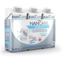 Nestlé NANCare - Hydrate Alimento a fini medici speciali 3+ Anni, 3 x 200ml