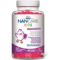 Nestlé NanCare - Kids Immunity Integratore Difese Immunitarie per Bambini, 60 caramelle gommose