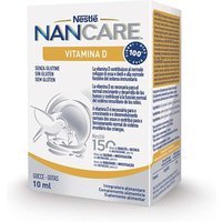 Nestlé NanCare - Vitamina D Gocce Integratore per Lattanti e Bambini, 10ml