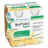 Nestlé Resource Repair Vaniglia 4 Bottiglie 200 Ml
