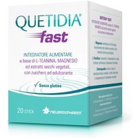 Neuraxpharm Quetidia Fast Integratore Alimentare, 20 Stick