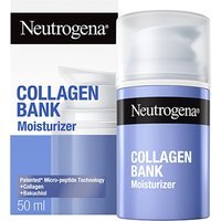 Neutrogena Collagen Bank Crema Viso Crema Antirughe Donna Tecnologia Micropeptidi, 50ml