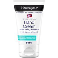 Neutrogena Formula Norvegese Crema Mani Idratazione Igiene con alcool ad azione igienizzante, 50ml