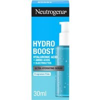 Neutrogena Hydro Boost Siero Viso con Acido Ialuronico per un'Idratazione Intensa, 30ml