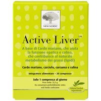 New Nordic Active Liver Integratore Alimentare, 30 Compresse