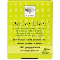 New Nordic Active Liver Integratore Alimentare, 60 Compresse