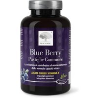 New Nordic Blue Berry Pastiglie Gommose Integratore Benessere Vista, 60 Gummies