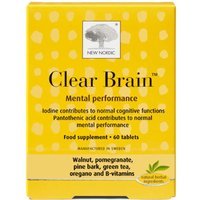 New Nordic Clear Brain 60 Compresse