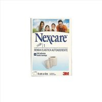 Nexcare Benda elastica autoadesiva - Benda elastica 3m per i traumi, 1 pezzo da 4 cm x 4 m