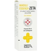 Niaouli Essenza Ze 2% Adulti Gocce Nasali Decongestionanti, 20ml