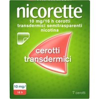 Nicorette Cerotti Transdermici 10mg Smettere di Fumare, 7 Cerotti